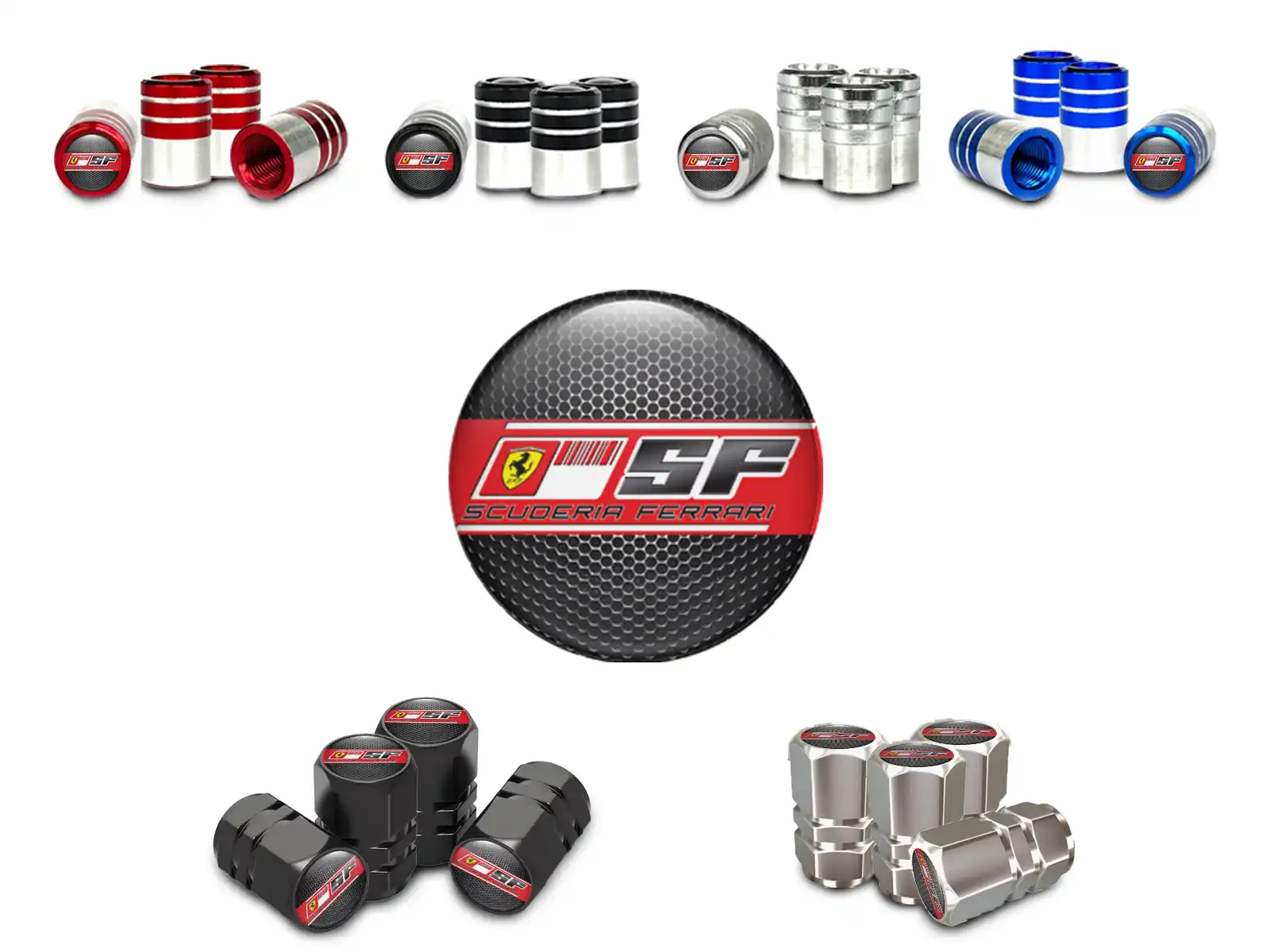 Ferrari Protections Valve Roues Camion Custom Build